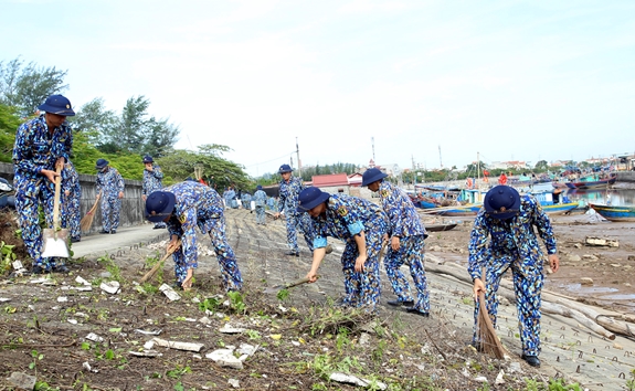 Thi sáng tác ảnh về Quân đội với nhiệm vụ bảo vệ môi trường và ứng phó biến đổi khí hậu

